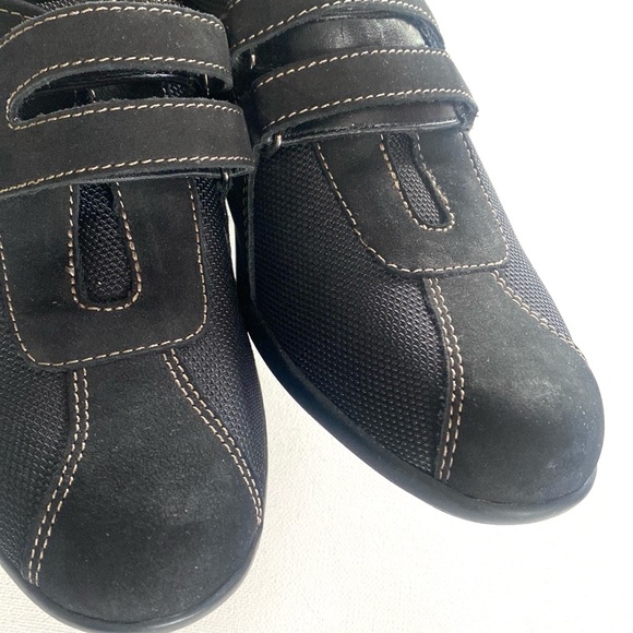 NEW Strictly Comfort Black flat sneaker shoes, Size 7 1/2 - Picture 4 of 10